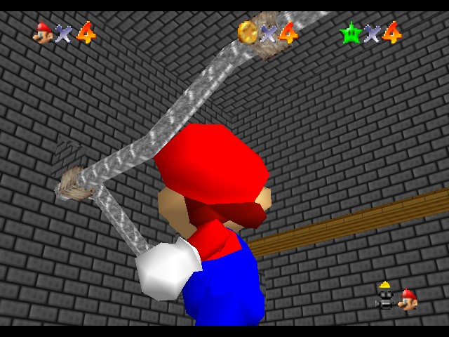 Super Mario 64 - The Green Stars (v1.2) Screenthot 2